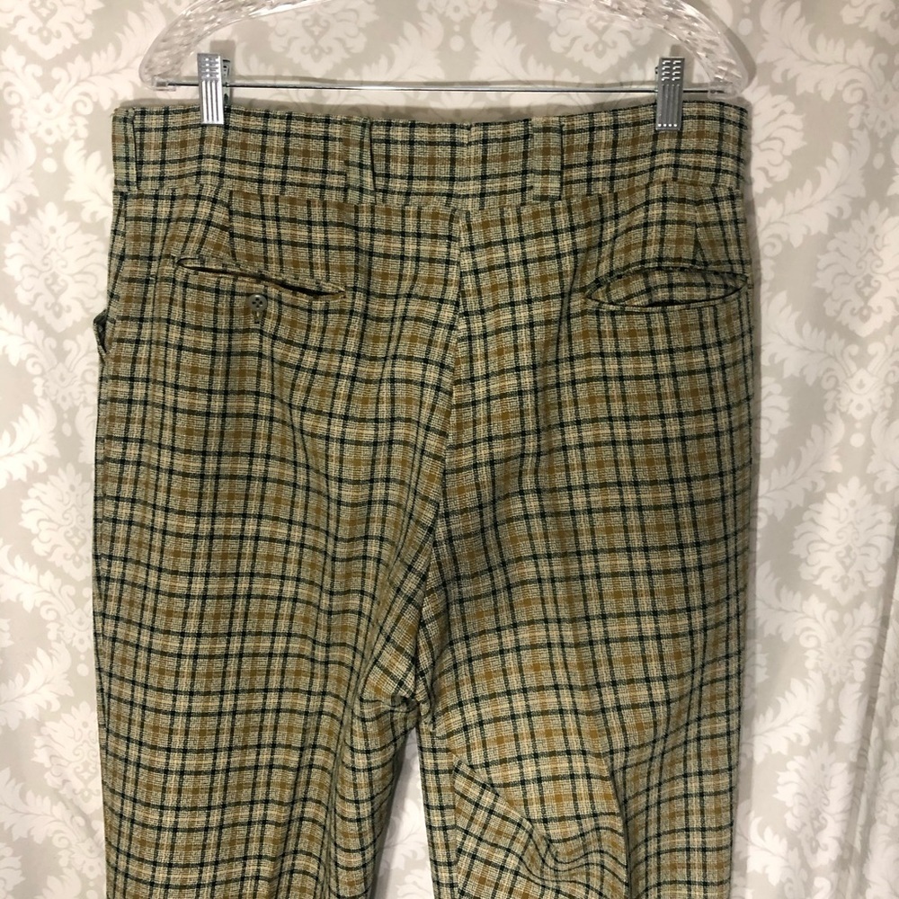 Vintage 1970’s Men’s Knit Pant L - Picture 2 of 10
